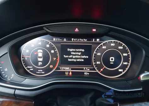 2017 Audi A4 2.0T Premium from USA, damaged, VIN WAULNAF42HN032829